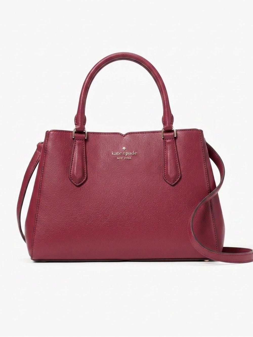Kate Spade Fuchsia Leather Satchel